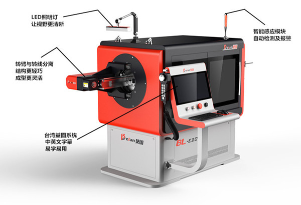 新買回的3D鋼絲折彎機如何正確的開機調試？